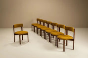 Set_of_8_Italian_Walnut_Dining_Chairs_1970s,_Italy