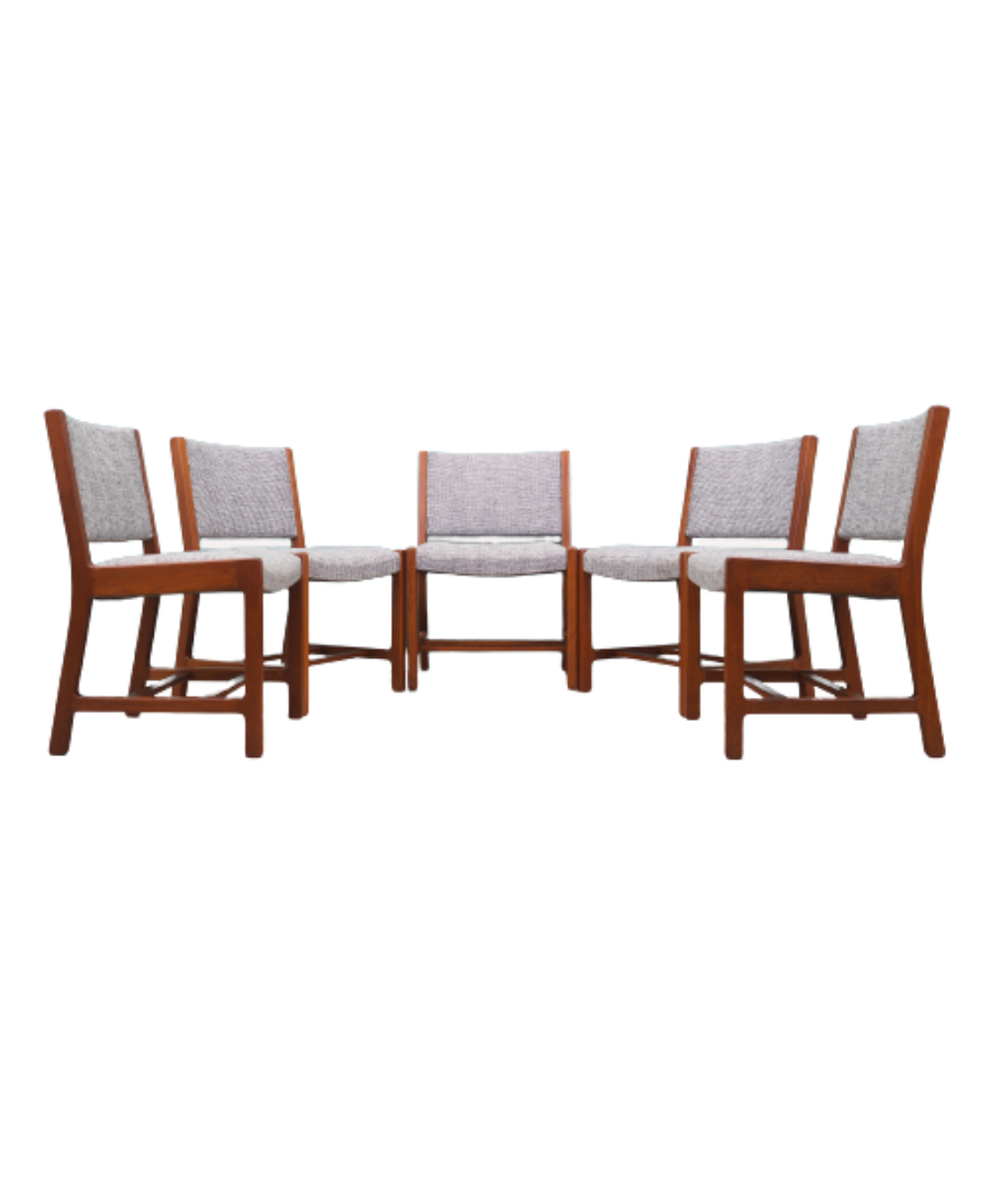 Set_of_5_Teak_Chairs,_Danish_Design,_1970s,_Denmark