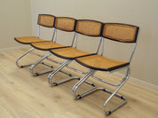 Set_of_4_Chairs,_Bauhaus_Design,_Metal_Frame,_Rattan_And_Beech,_1960s_Italy