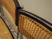 Set_of_4_Chairs,_Bauhaus_Design,_Metal_Frame,_Rattan_And_Beech,_1960s_Italy