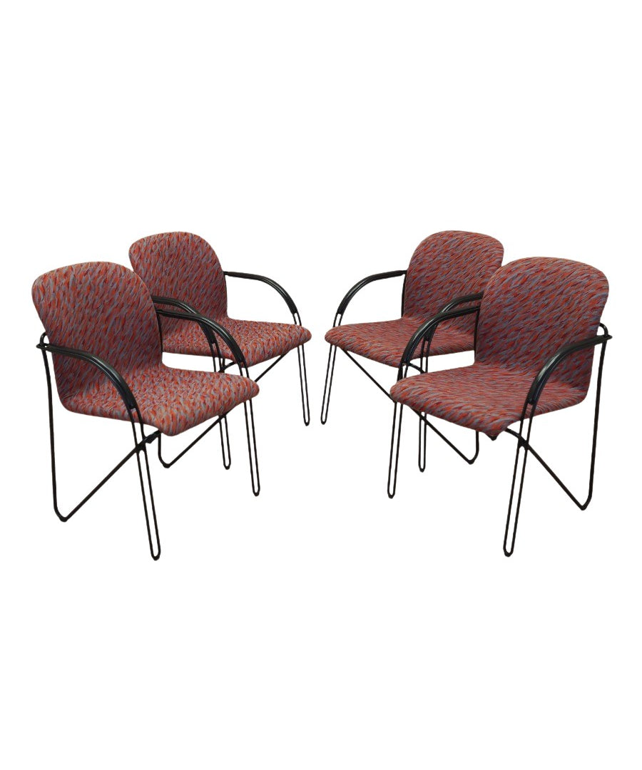 Set_Of_Four_Chairs,_Metal,_1980s,_Italy