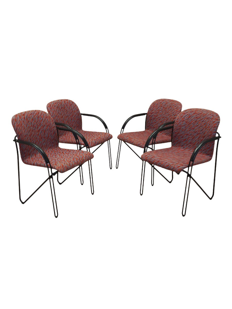 Set_Of_Four_Chairs,_Metal,_1980s,_Italy