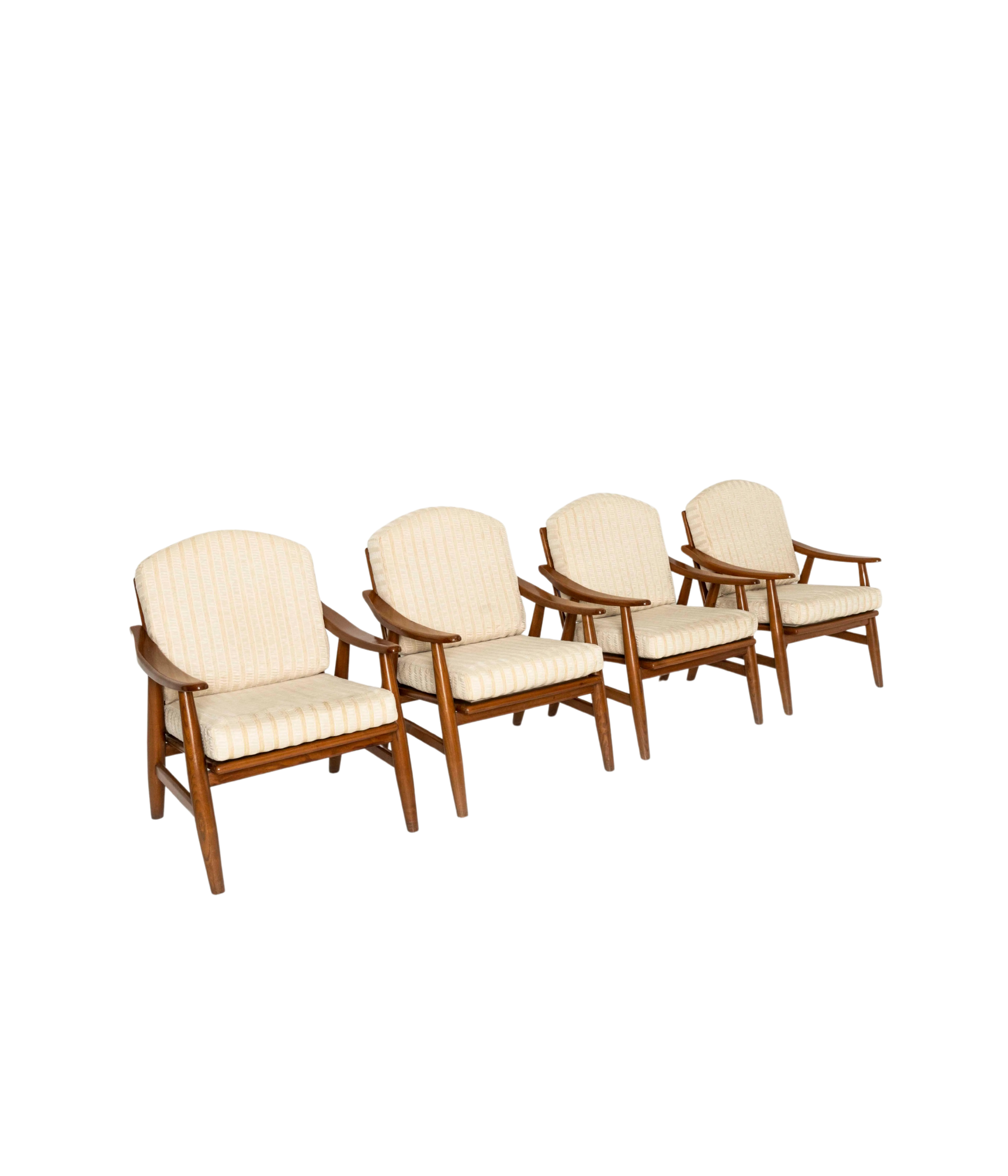 Set_of_4_Italian_Vintage_Lounge_Chairs_in_Teak_and_Fabric,_1970s