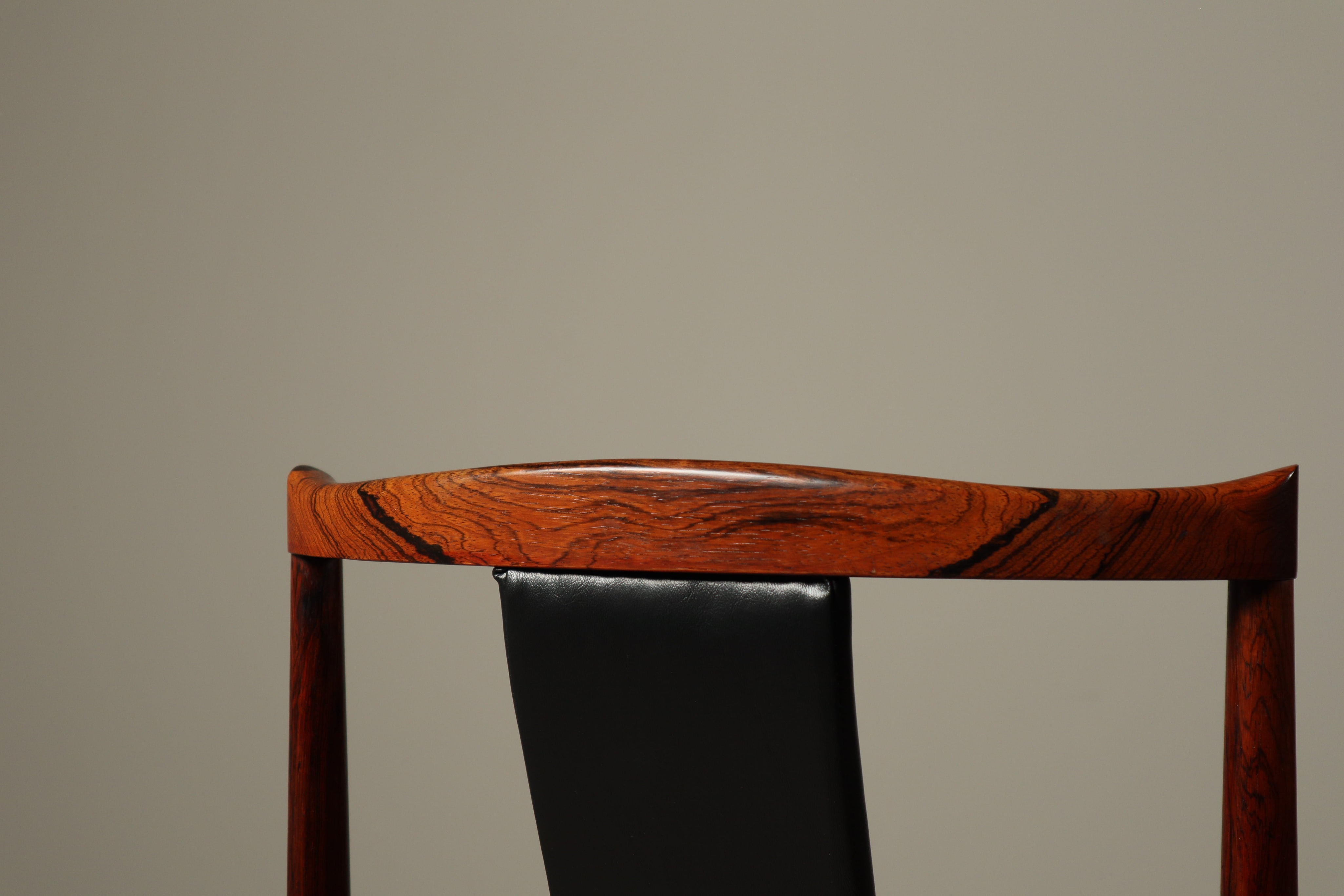 Set_of_4_Rosewood_Dining_Chairs_by_Henning_Sørensen_for_Dan-Ex,_Black_Faux_Leather,_Denmark,_1960s