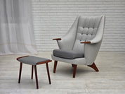 Set_of_High_Back_Lounge_Chair_with_Ottoman_by_Danish_Maker_circa_1970_Denmark