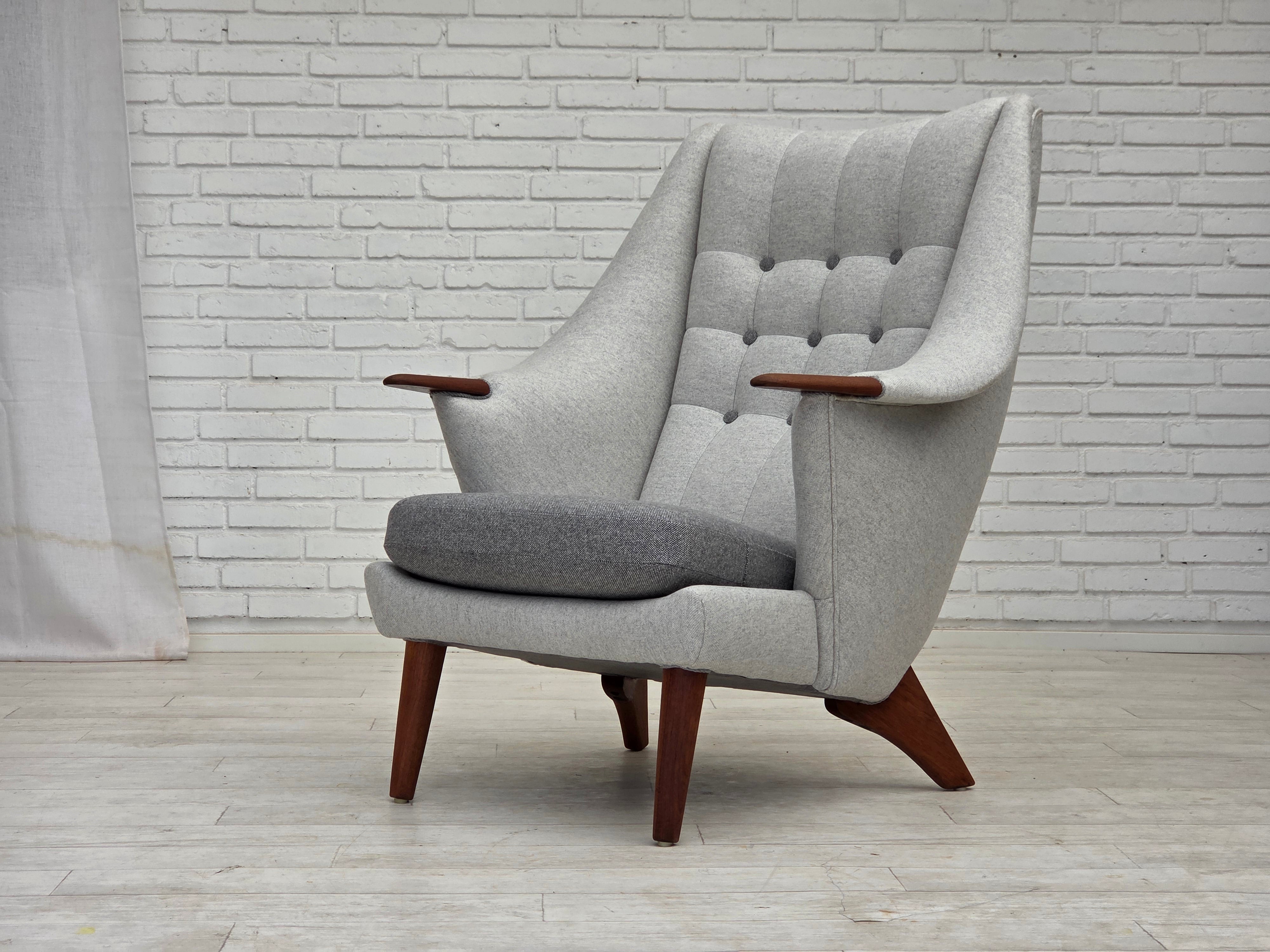 Set_of_High_Back_Lounge_Chair_with_Ottoman_by_Danish_Maker_circa_1970_Denmark