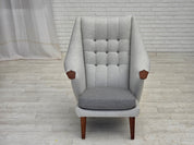 Set_of_High_Back_Lounge_Chair_with_Ottoman_by_Danish_Maker_circa_1970_Denmark