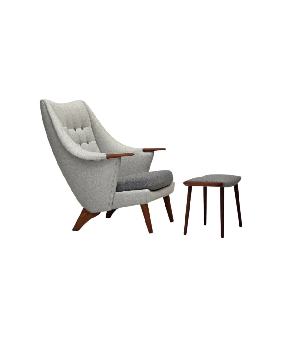 Set_of_High_Back_Lounge_Chair_with_Ottoman_by_Danish_Maker_circa_1970_Denmark