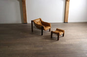 Set_of_Jean_Gillon_“Amazonas”_Lounge_Chair_with_Ottoman_in_Cognac_Leather,_Brazil_1960s