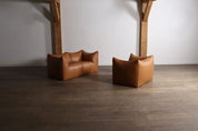 Set_of_Le_Bambole_Sofa_and_Lounge_Chair_Set_by_Mario_Bellini_for_B&B_Italia,_Original_Cognac_Leather,_Italy,_1970s