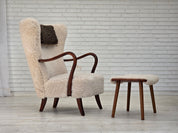 Set_of_Lounge_Chair_with_Ottoman_by_Alfred_Christensen_1965_Denmark