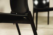 Set_of_7_Cos_Dining_Chairs_by_Josep_Lluscà_for_Cassina_in_Black_Leather,_Italy,_1994