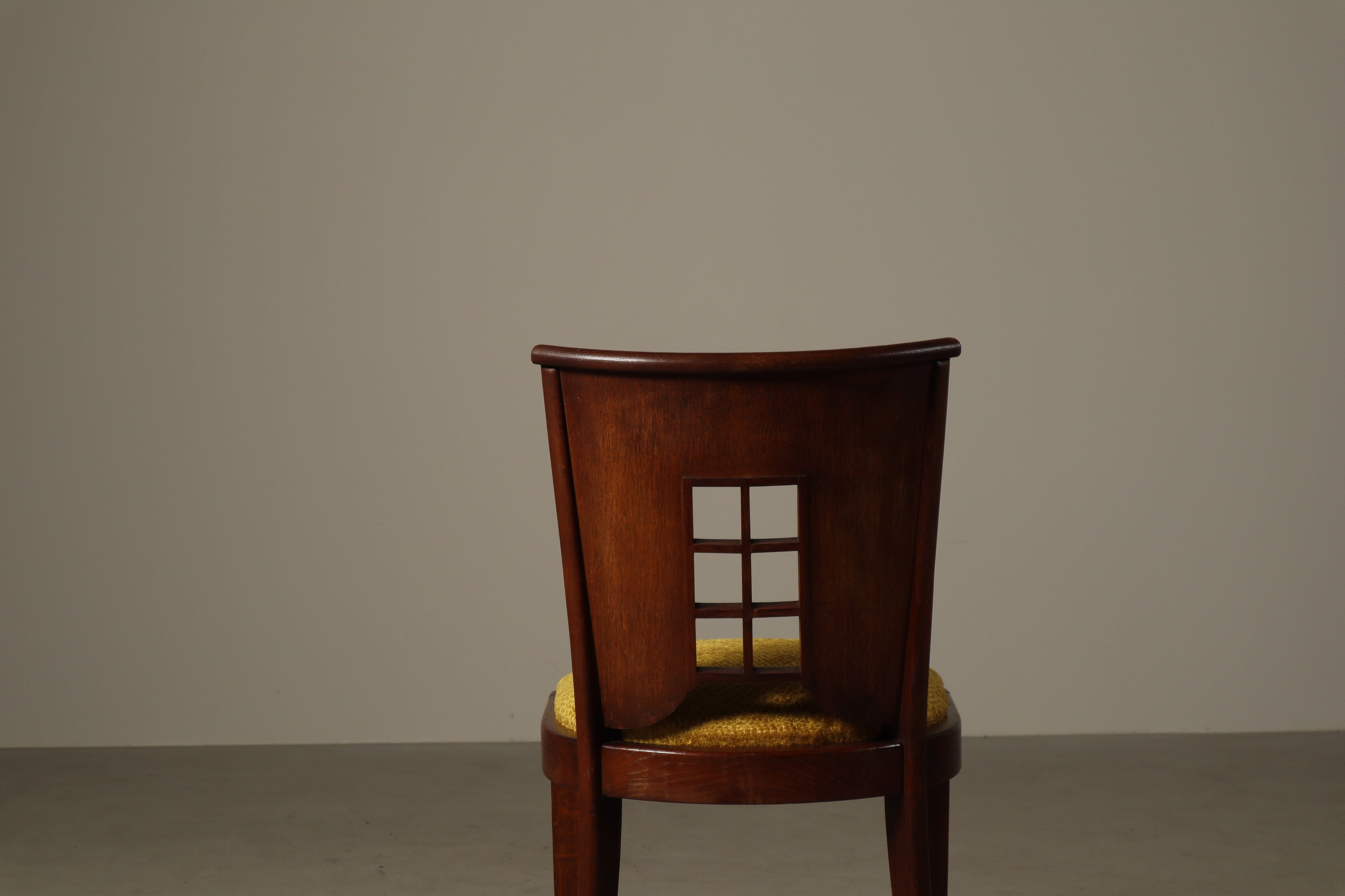 Set_of_6_Art_Deco_Oak_Dining_Chairs_with_Mustard_Upholstery,_France_or_Belgium,_1930s