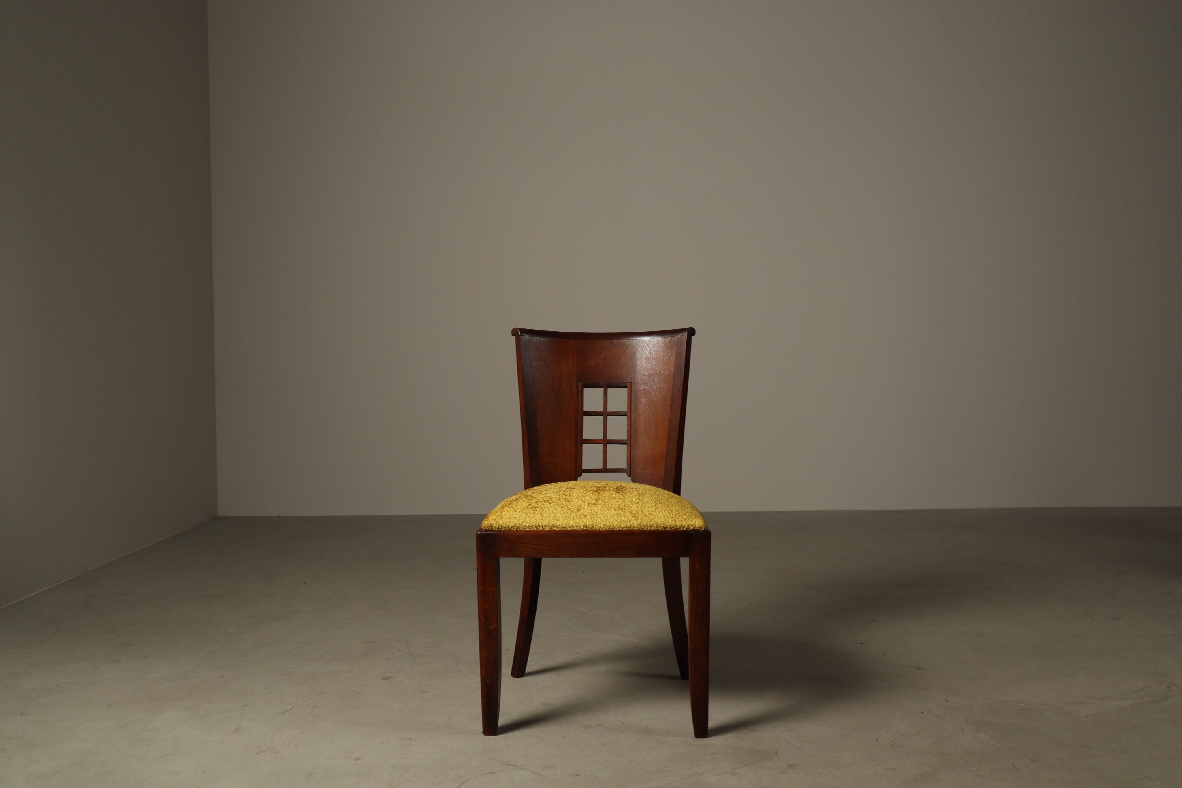 Set_of_6_Art_Deco_Oak_Dining_Chairs_with_Mustard_Upholstery,_France_or_Belgium,_1930s
