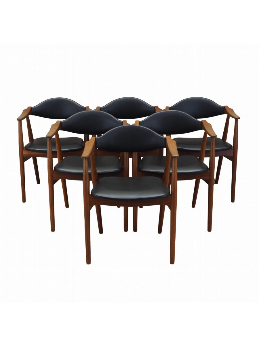 Set_Of_Sof_6_Chairs,_Fårstrup_Møbler,_Teak_Wood,_1970s,_Denmark