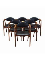 Set_Of_Sof_6_Chairs,_Fårstrup_Møbler,_Teak_Wood,_1970s,_Denmark