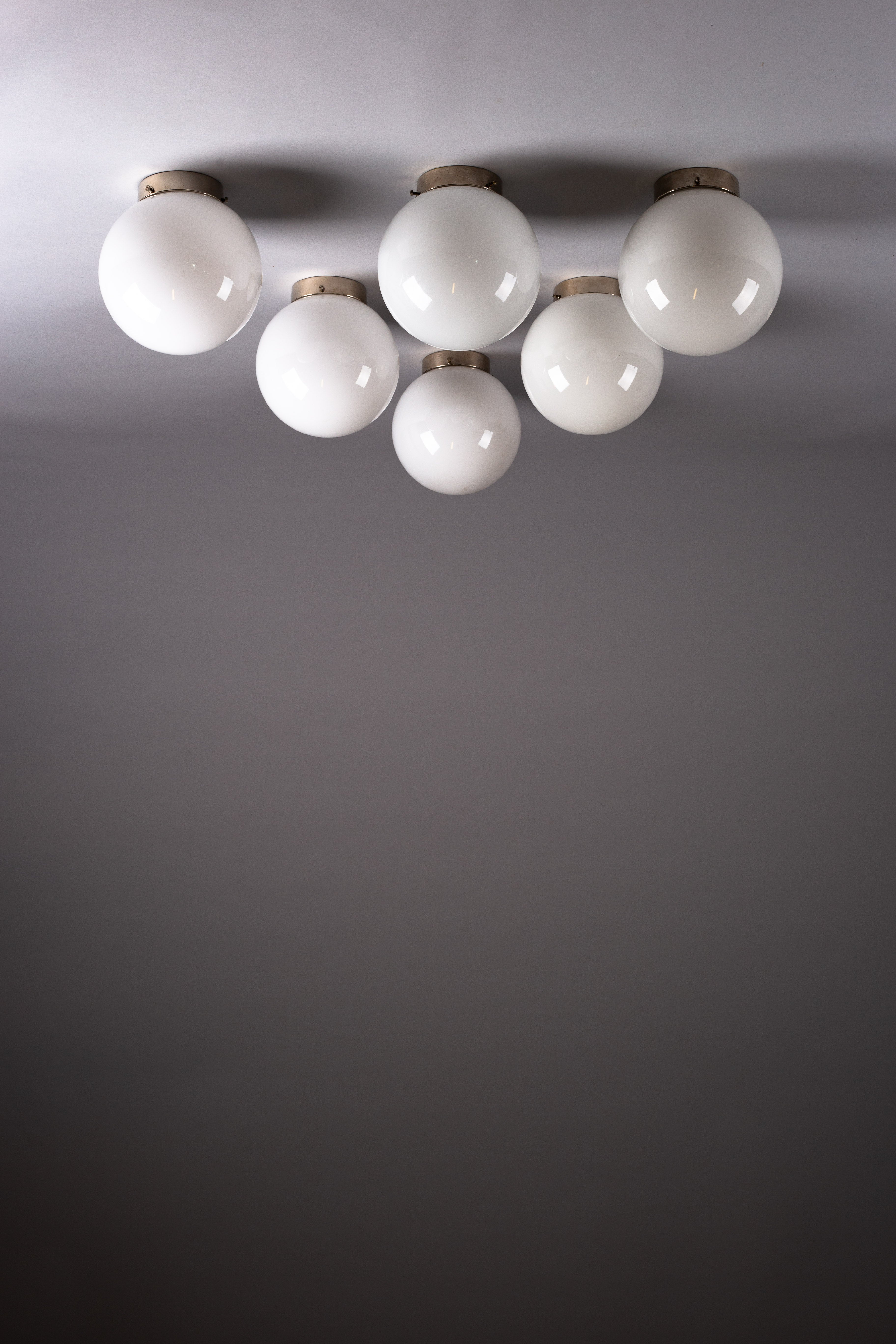 Set_of_6_Opaline_Glass_Globe_Flush_Mount_Lamps,_Mid_Century_Modern,_1950s,_Scandinavia