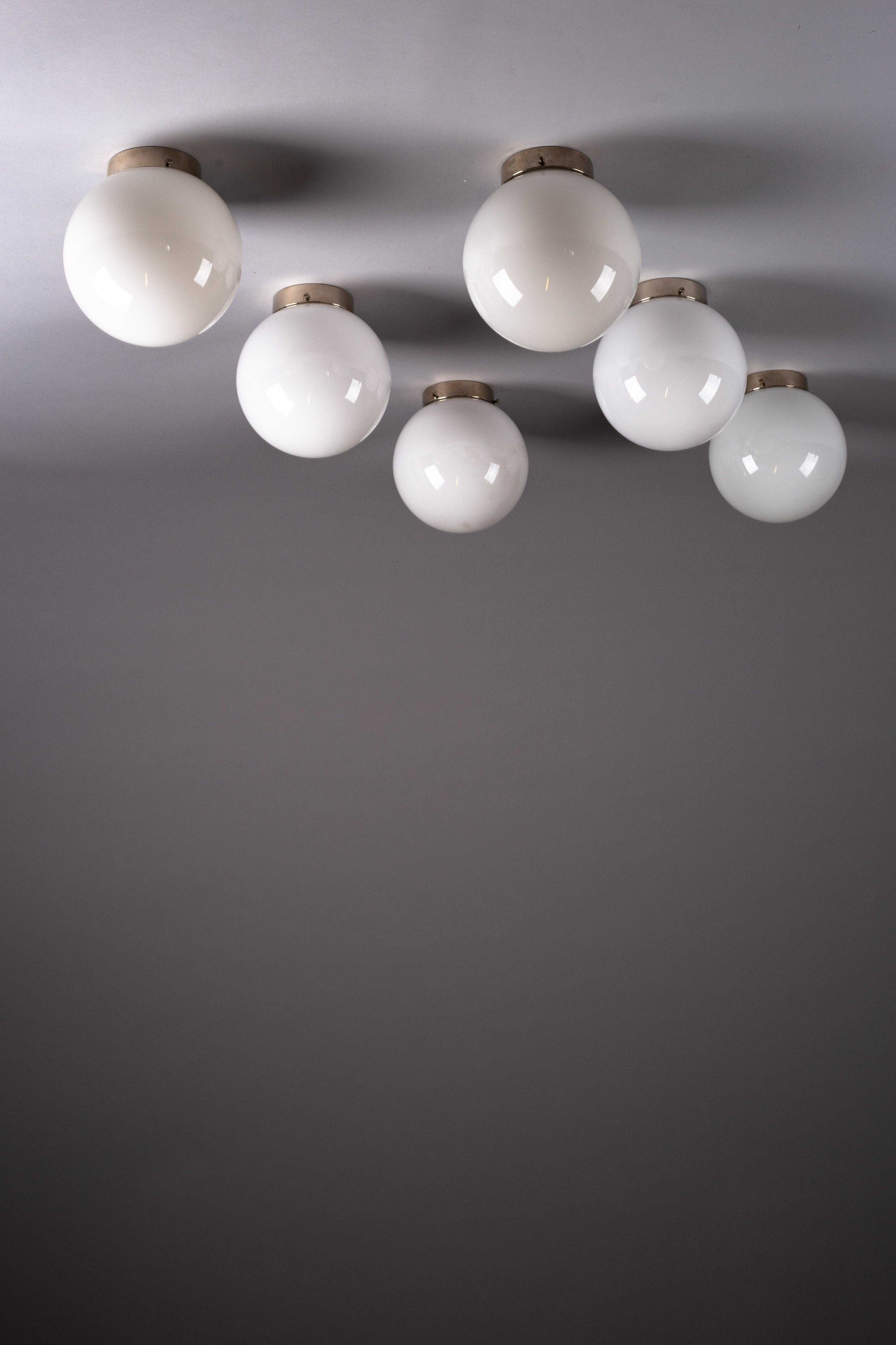Set_of_6_Opaline_Glass_Globe_Flush_Mount_Lamps,_Mid_Century_Modern,_1950s,_Scandinavia