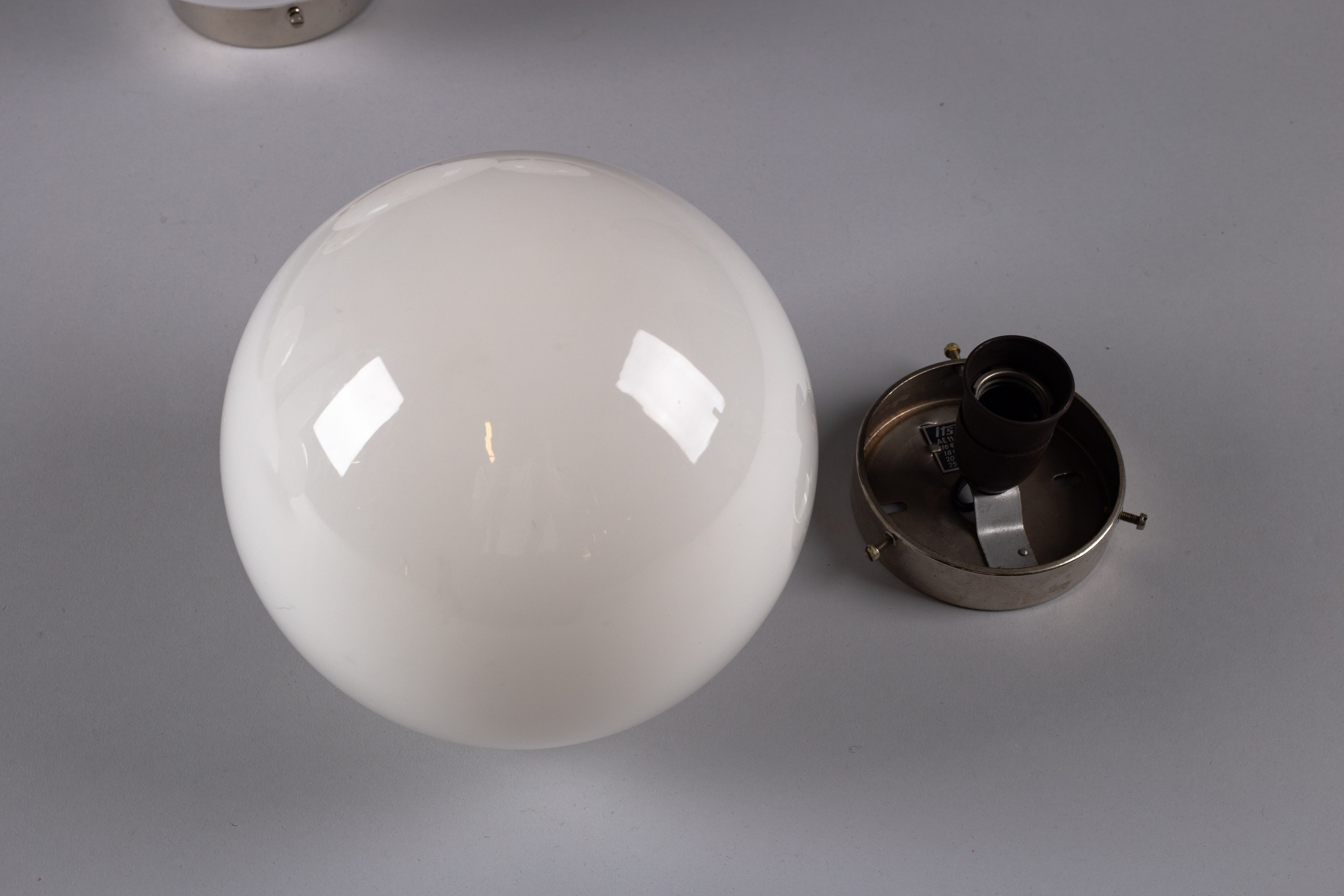 Set_of_6_Opaline_Glass_Globe_Flush_Mount_Lamps,_Mid_Century_Modern,_1950s,_Scandinavia