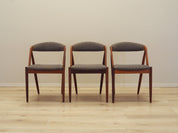 Set_of_3_Teak_Chairs,_Kai_Kristiansen,_1970s,_Denmark