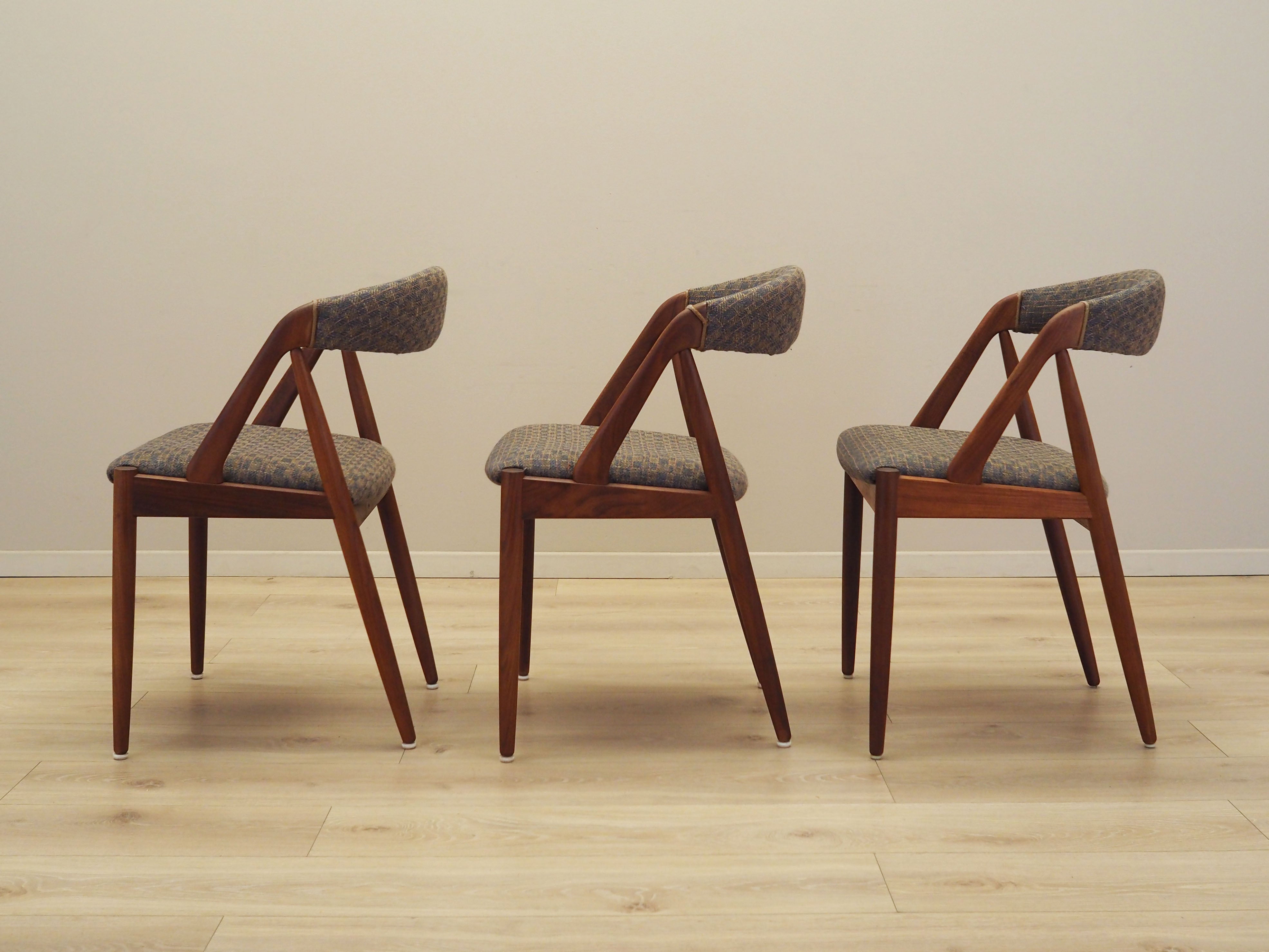 Set_of_3_Teak_Chairs,_Kai_Kristiansen,_1970s,_Denmark