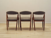 Set_of_3_Teak_Chairs,_Kai_Kristiansen,_1970s,_Denmark