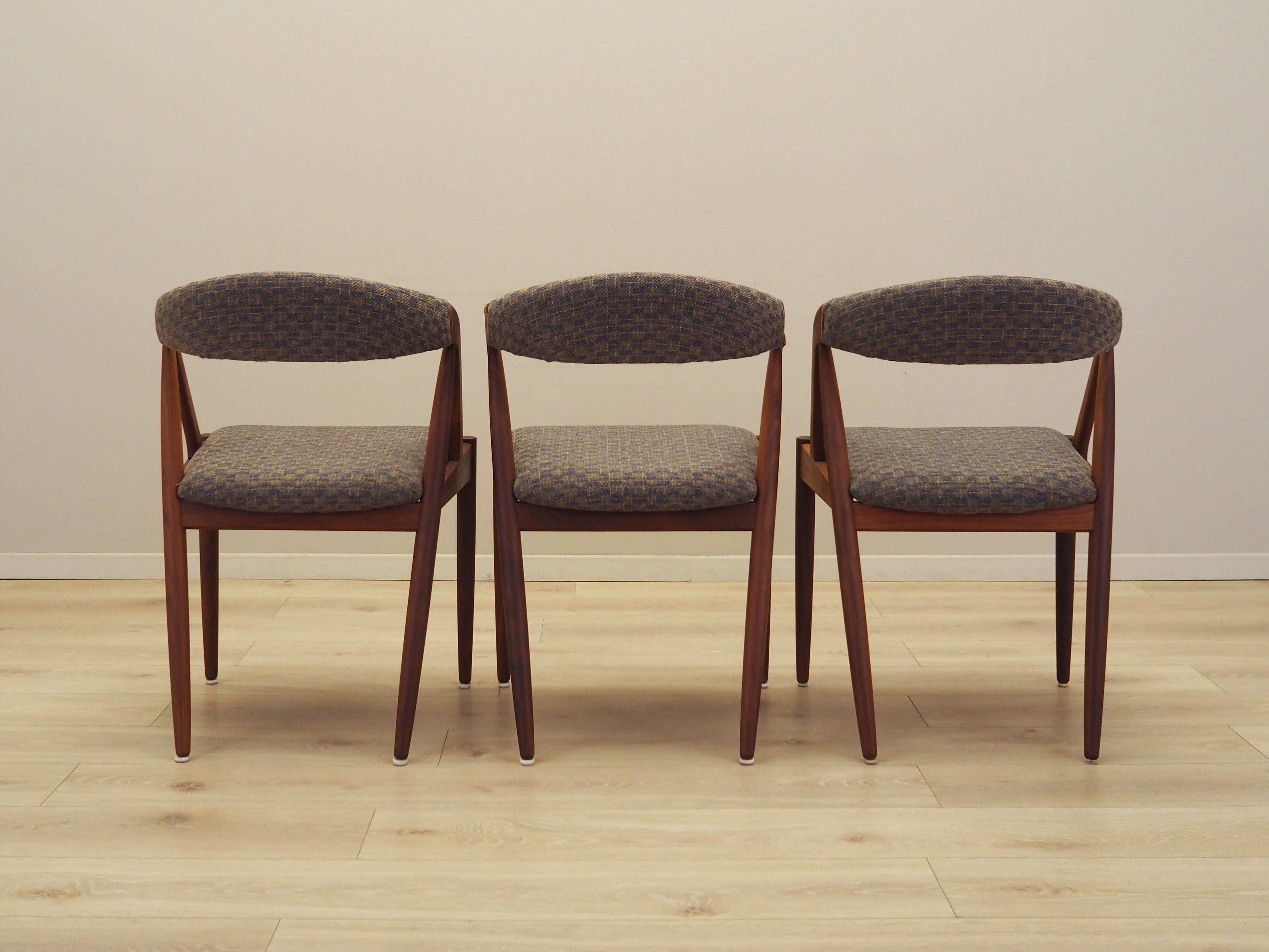 Set_of_3_Teak_Chairs,_Kai_Kristiansen,_1970s,_Denmark