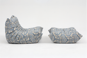 Set_of_Togo_Lounge_Chair_and_Pouf_by_Michel_Ducaroy_for_Ligne_Roset,_Blue_Pattern,_France,_1977