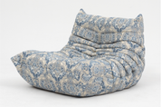 Set_of_Togo_Lounge_Chair_and_Pouf_by_Michel_Ducaroy_for_Ligne_Roset,_Blue_Pattern,_France,_1977