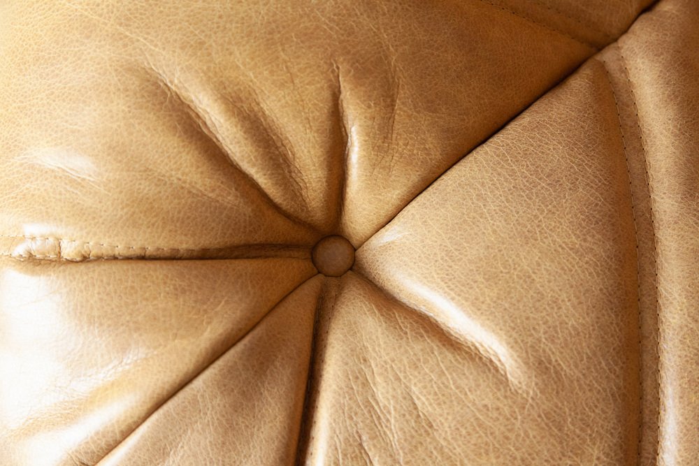 Set_of_Togo_Lounge_Chair_and_Pouf_by_Michel_Ducaroy_for_Ligne_Roset,_Camel_Brown_Leather,_France,_1973