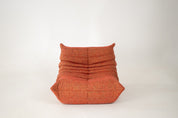 Set_of_Togo_Lounge_Chair_and_Pouf_by_Michel_Ducaroy_for_Ligne_Roset,_Crimson_Tweed_Fabric,_France,_1981