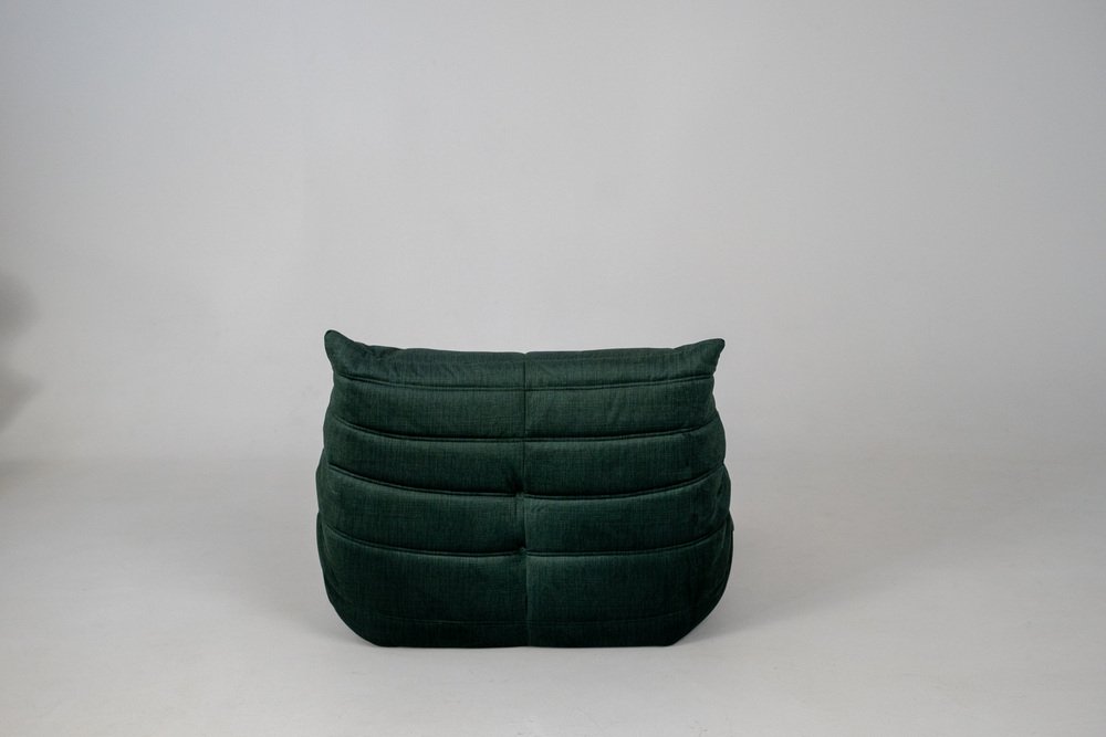Set_of_Togo_Lounge_Chair_and_Pouf_by_Michel_Ducaroy_for_Ligne_Roset,_Dark_Mint_Velvet,_France,_1982