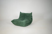Set_of_Togo_Lounge_Chair_and_Pouf_by_Michel_Ducaroy_for_Ligne_Roset,_Emerald_Boucle_Fabric,_France,_1976