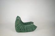 Set_of_Togo_Lounge_Chair_and_Pouf_by_Michel_Ducaroy_for_Ligne_Roset,_Emerald_Boucle_Fabric,_France,_1976