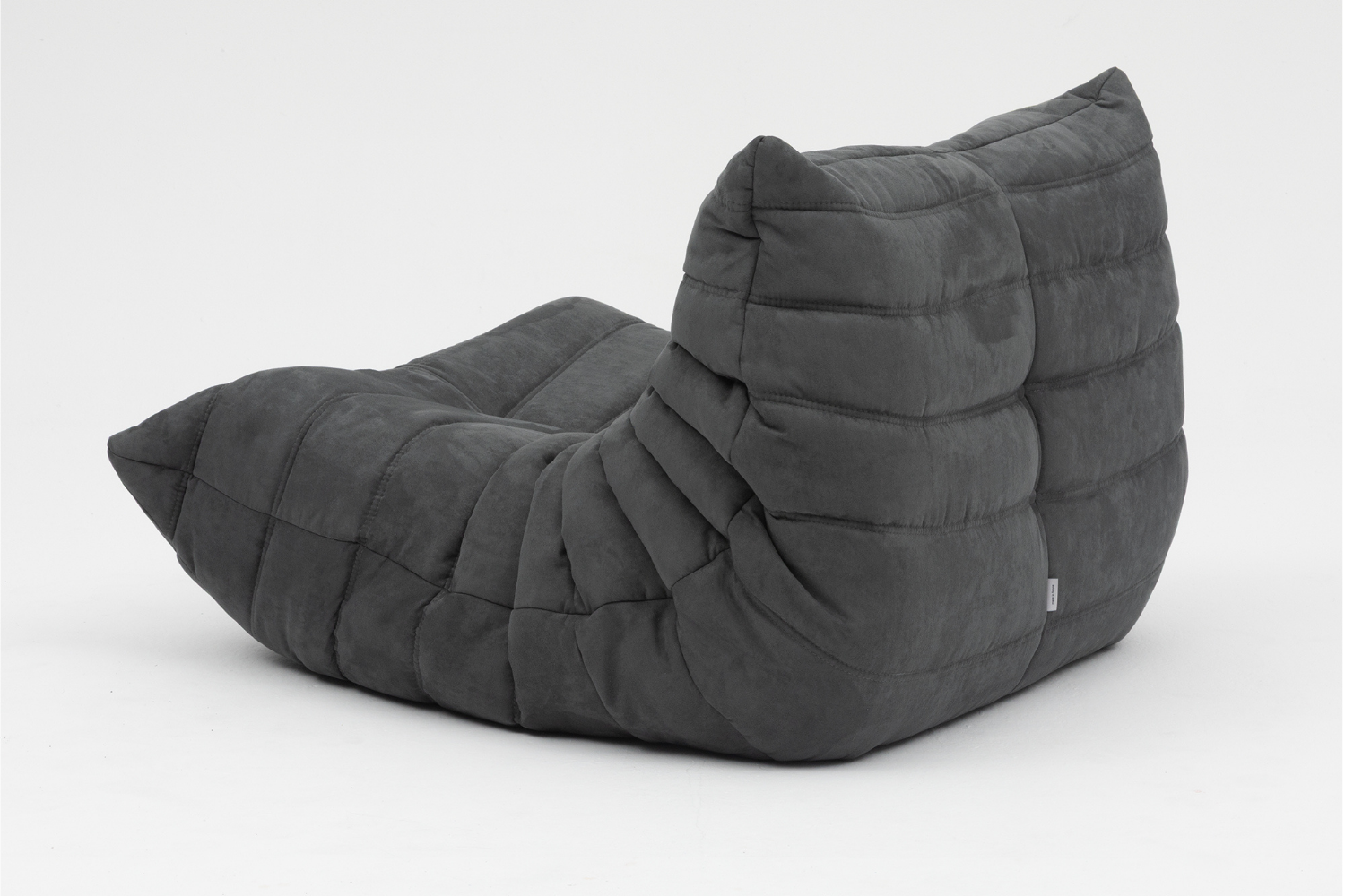 Set_of_Togo_Lounge_Chair_and_Pouf_by_Michel_Ducaroy_for_Ligne_Roset,_Grey_Corduroy,_France,_1978
