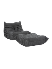 Set_of_Togo_Lounge_Chair_and_Pouf_by_Michel_Ducaroy_for_Ligne_Roset,_Grey_Corduroy,_France,_1978