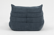 Set_of_Togo_Lounge_Chair_and_Pouf_by_Michel_Ducaroy_for_Ligne_Roset,_Grey_Corduroy,_France,_1981