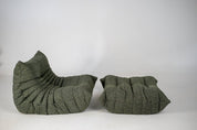 Set_of_Togo_Lounge_Chair_and_Pouf_by_Michel_Ducaroy_for_Ligne_Roset,_Grey_Tweed_Fabric,_France,_1973