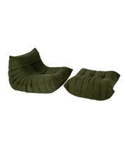 Set_of_Togo_Lounge_Chair_and_Pouf_by_Michel_Ducaroy_for_Ligne_Roset,_Khaki_Corduroy,_France,_1974