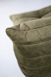 Set_of_Togo_Lounge_Chair_and_Pouf_by_Michel_Ducaroy_for_Ligne_Roset,_Khaki_Velvet,_France,_1976