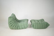 Set_of_Togo_Lounge_Chair_and_Pouf_by_Michel_Ducaroy_for_Ligne_Roset,_Mint_Bouclet_Fabric,_France,_1979