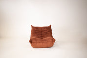 Set_of_Togo_Lounge_Chair_and_Pouf_by_Michel_Ducaroy_for_Ligne_Roset,_Orange_Corduroy,_France,_1974