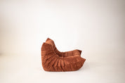 Set_of_Togo_Lounge_Chair_and_Pouf_by_Michel_Ducaroy_for_Ligne_Roset,_Orange_Corduroy,_France,_1974