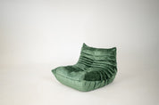 Set_of_Togo_Lounge_Chair_and_Pouf_by_Michel_Ducaroy_for_Ligne_Roset,_Pistachio_Boulcet_Fabric,_France,_1977