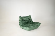 Set_of_Togo_Lounge_Chair_and_Pouf_by_Michel_Ducaroy_for_Ligne_Roset,_Pistachio_Boulcet_Fabric,_France,_1977