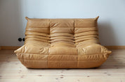Set_of_Togo_Sofa_and_Pouf_by_Michel_Ducaroy_for_Ligne_Roset,_Camel_Brown_Leather,_France,_1973