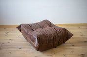 Set_of_Togo_Sofa_and_Pouf_by_Michel_Ducaroy_for_Ligne_Roset,_Dark_Brown_Leather,_France,_1975