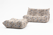 Set_of_Togo_Sofas_and_Pouf_by_Michel_Ducaroy_for_Ligne_Roset,_Flower_pattern,_France,_1979