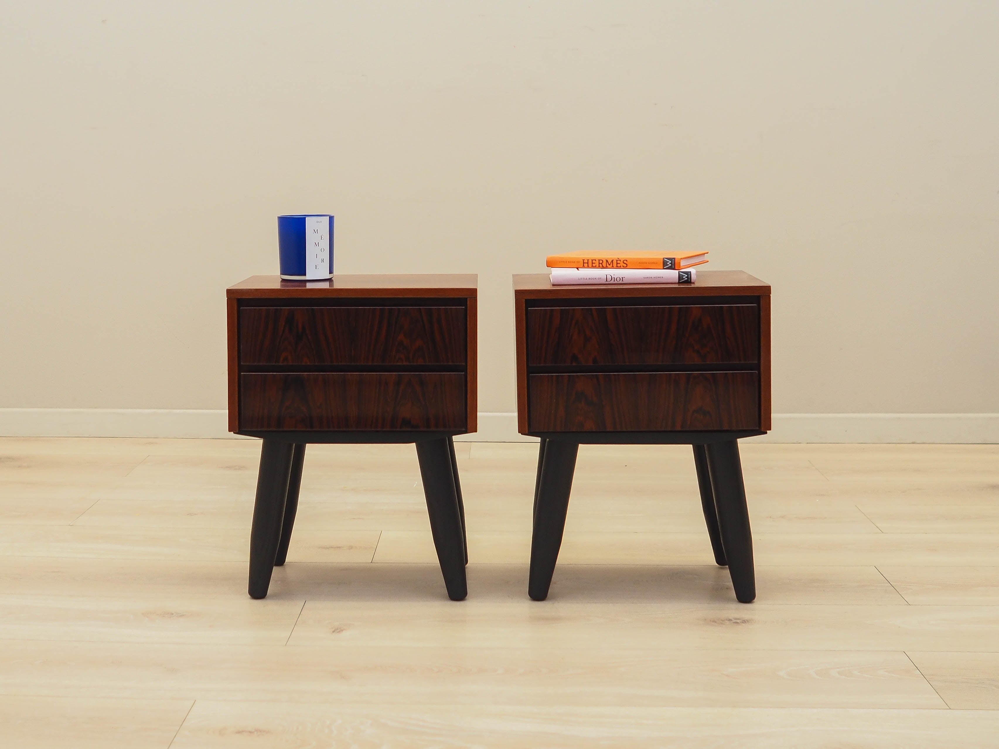 Set_of_2_Bedside_Cabinets,_Rosewood,_1970s,_Denmark