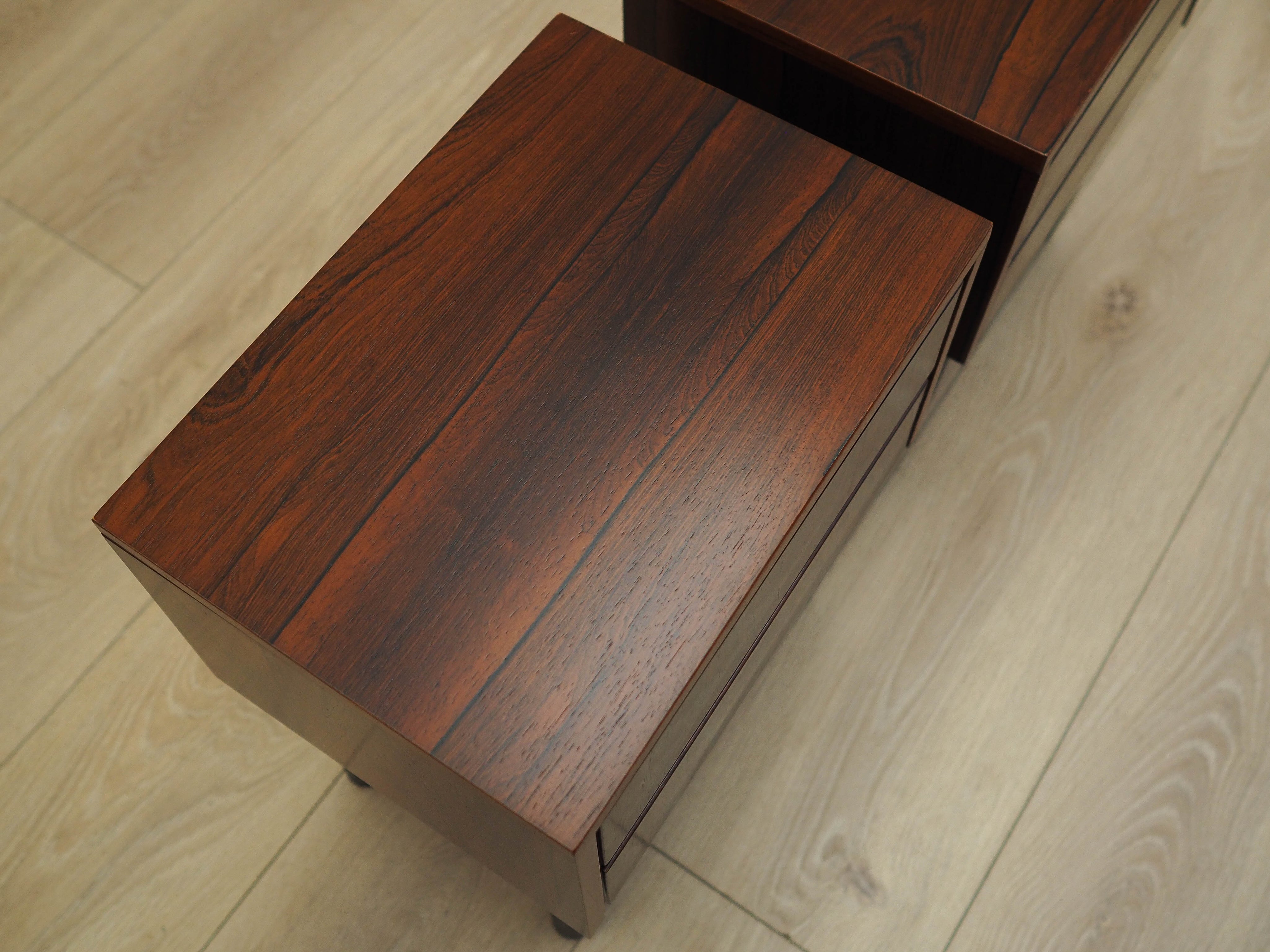 Set_of_2_Bedside_Cabinets,_Rosewood,_1970s,_Denmark